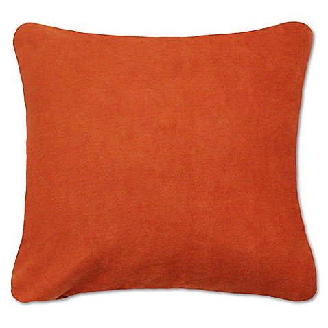 Buy PUR 24-Inch x 24-Inch Cashmere Square Throw Pillow in Terracotta from Bed Bath & Beyond