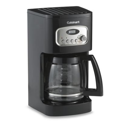 cuisinart 12 cup programmable coffee maker in black this coffee maker 