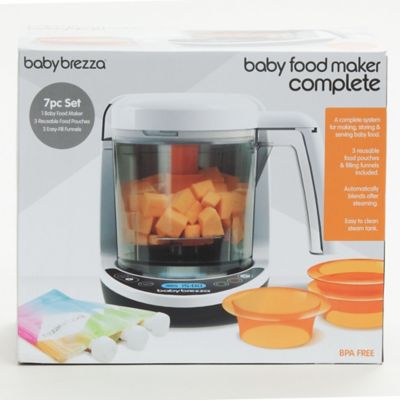 baby brezza one step baby food maker