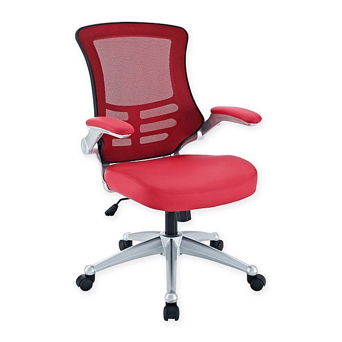 Modway Attainment Office Chair in Red