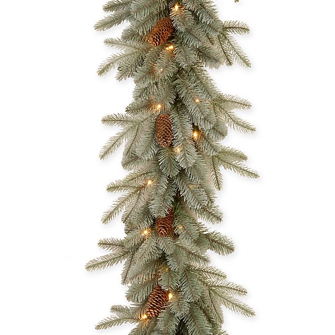 Classical Collection Garland with ... R National Tree Company 9' x 12" Feel Real 