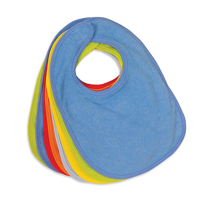 Neat Solutions® 8-Pack Boy's Terry Bibs in Multi