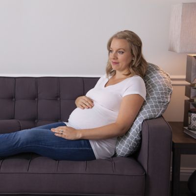 boppy pregnancy support pillow with jersey slipcover