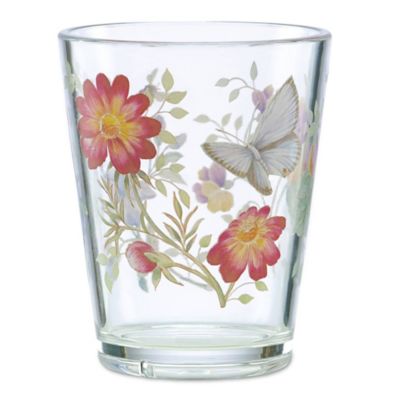 Lenox\u00ae Butterfly Meadow\u00ae Acrylic Double Old Fashioned Glass  Bed Bath \u0026 Beyond