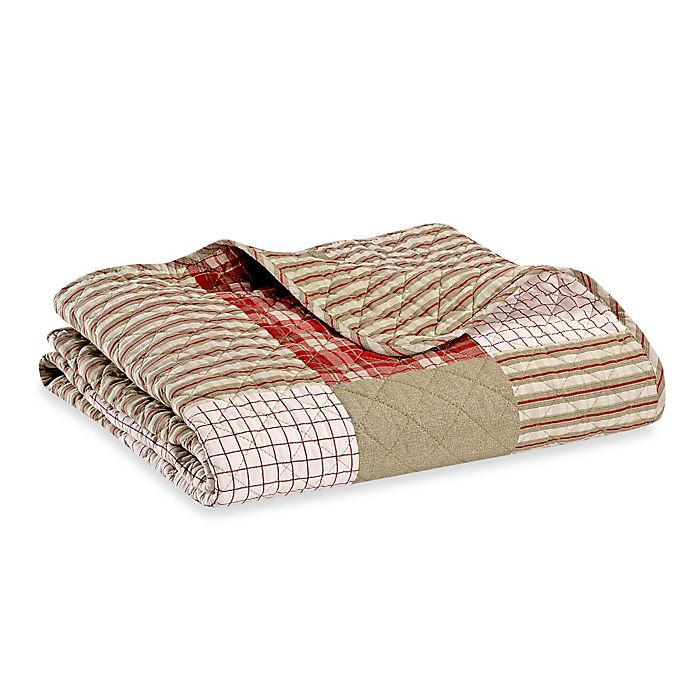 Eddie Bauer® Camano Island Throw Blanket in Red Plaid