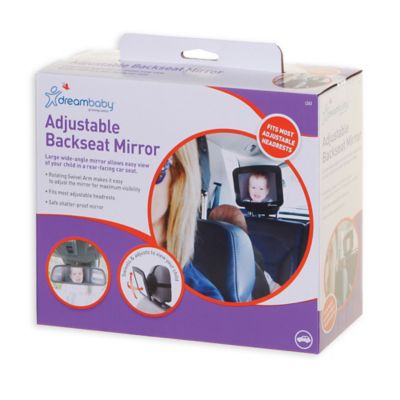 dreambaby adjustable backseat car mirror