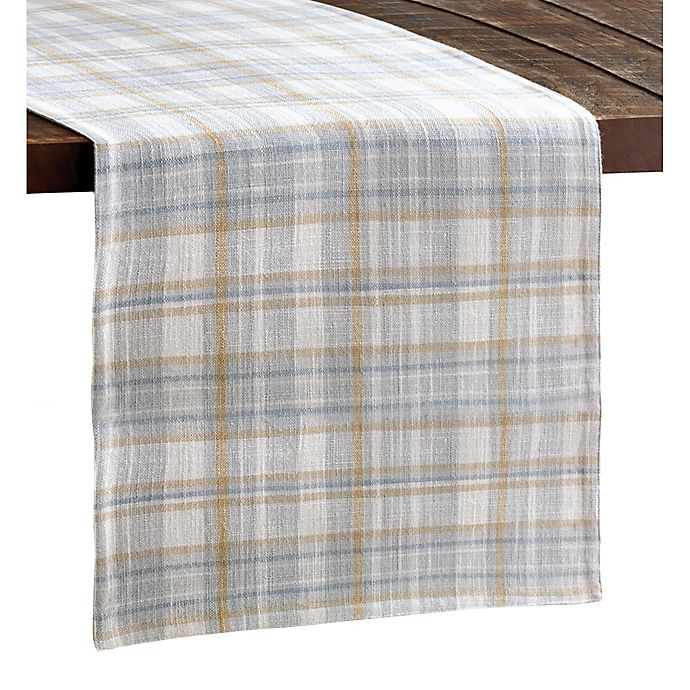 Bee & Willow™ Men's Plaid 90-Inch Table Runner