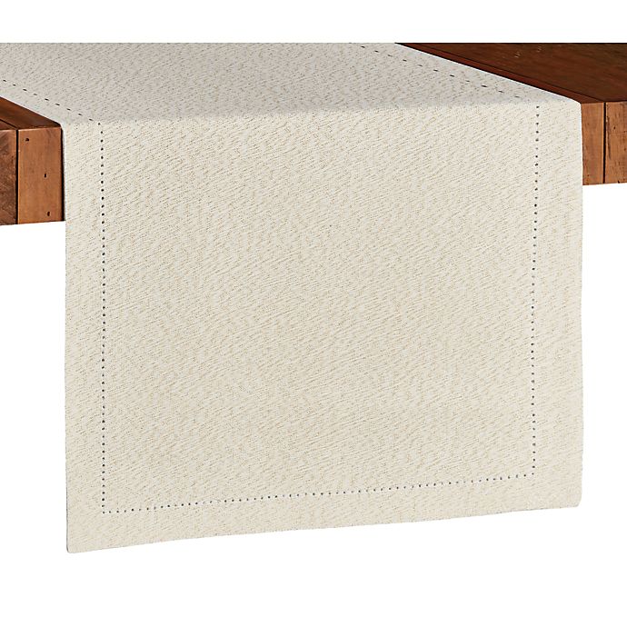 Bee & Willow™ Solid Hemstitch Table Runner