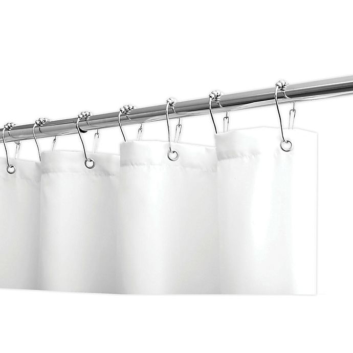 Nestwell™ 70-Inch x 84-Inch Fabric Shower Curtain Liner in White