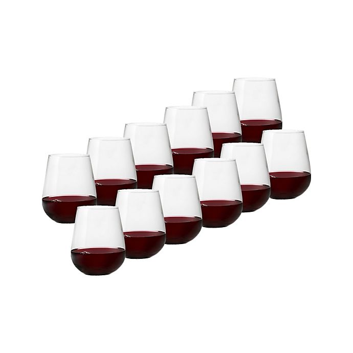 Our Table™ All-Purpose Stemless Wine Glasses (Set of 12)