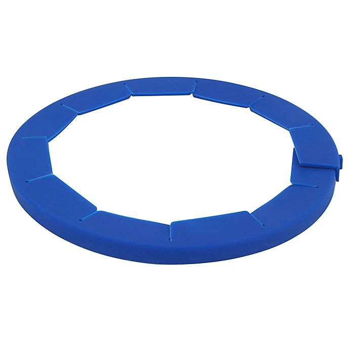 Our Table™ Adjustable Pie Shield in Blue