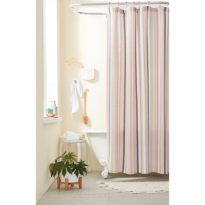 Wild Sage™ Faye Woven Stripe Shower Curtain