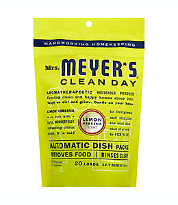 Paquetes de detergente para lavavajilla Mrs. Meyer’s™ aroma Lemon Verbana