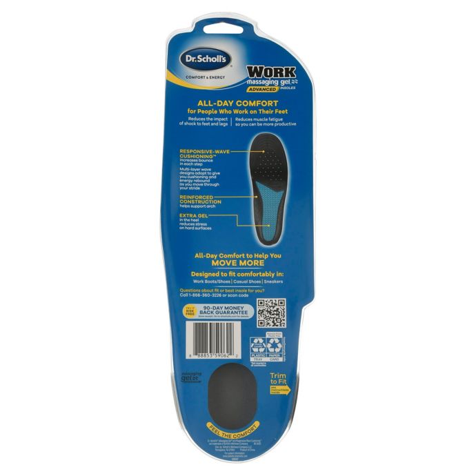 Dr Scholl's® Massaging Gel® Men's Advanced Insoles