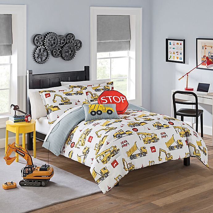 Waverly Kids Under Construction 3-Piece Full Comforter Set