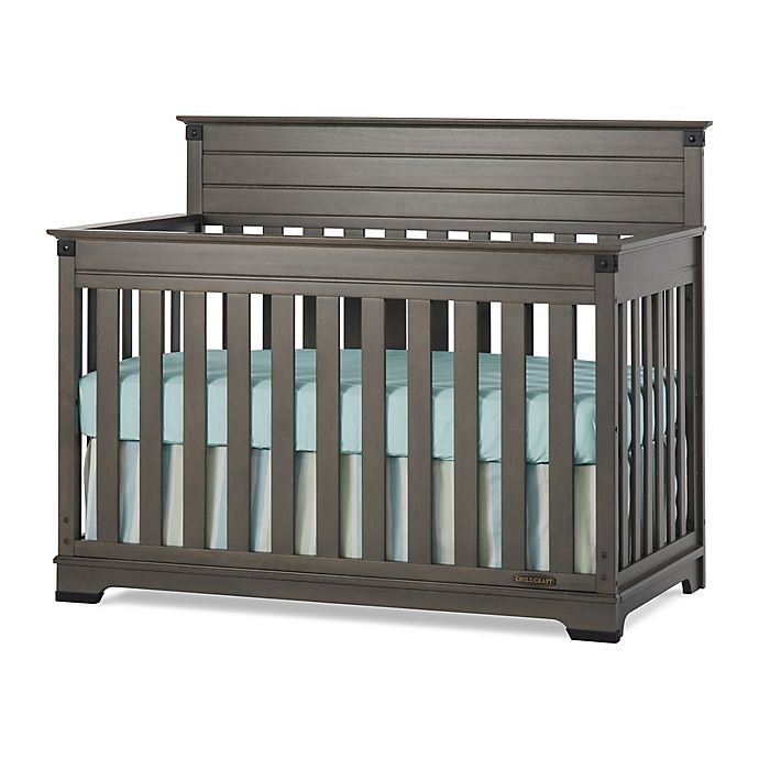 Child Craft™ Redmond 4-in-1 Convertible Crib in Dapper Grey
