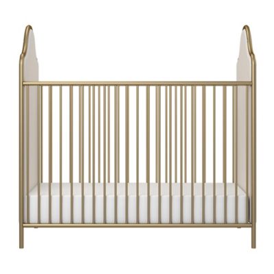 piper 2 in 1 convertible crib gold