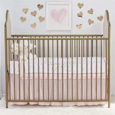 piper 2 in 1 convertible crib gold