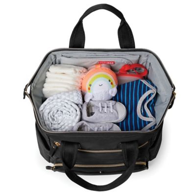 skip hop mainframe wide open diaper backpack