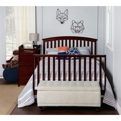 dream on me niko 5 in 1 convertible crib with changer