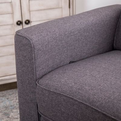 abbyson living emma swivel glider