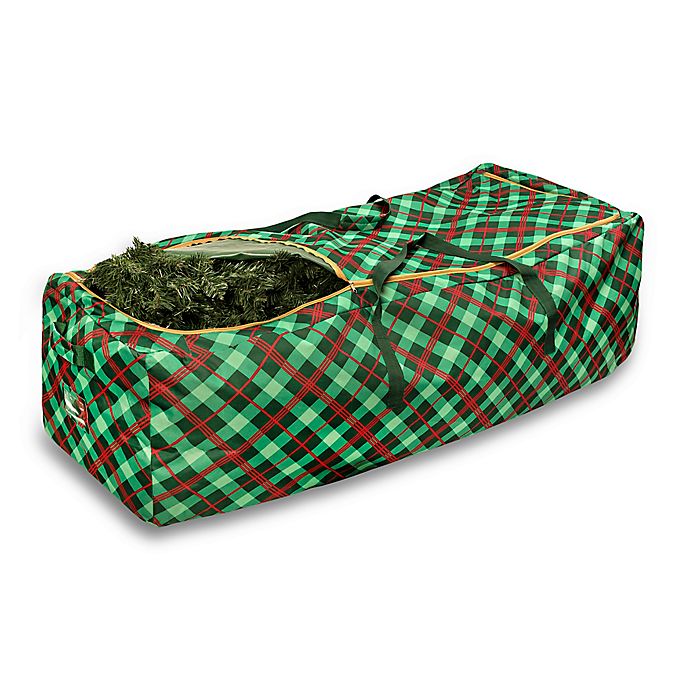 Honey-Can-Do® Plaid Christmas Tree Storage Bag in Red/Green