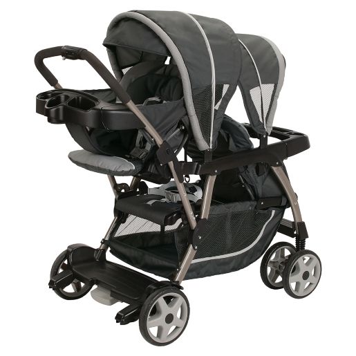 Graco Ready2grow Click Connect Lx Stand Ride Stroller In Glacier Buybuy Baby