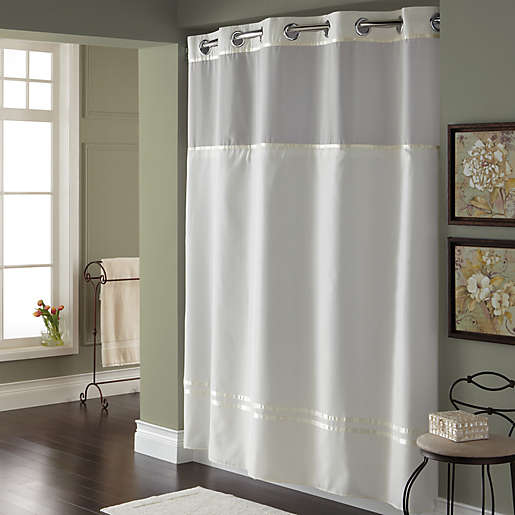 Hookless Escape Fabric Shower Curtain, Bed Bath And Beyond Hookless Shower Curtain