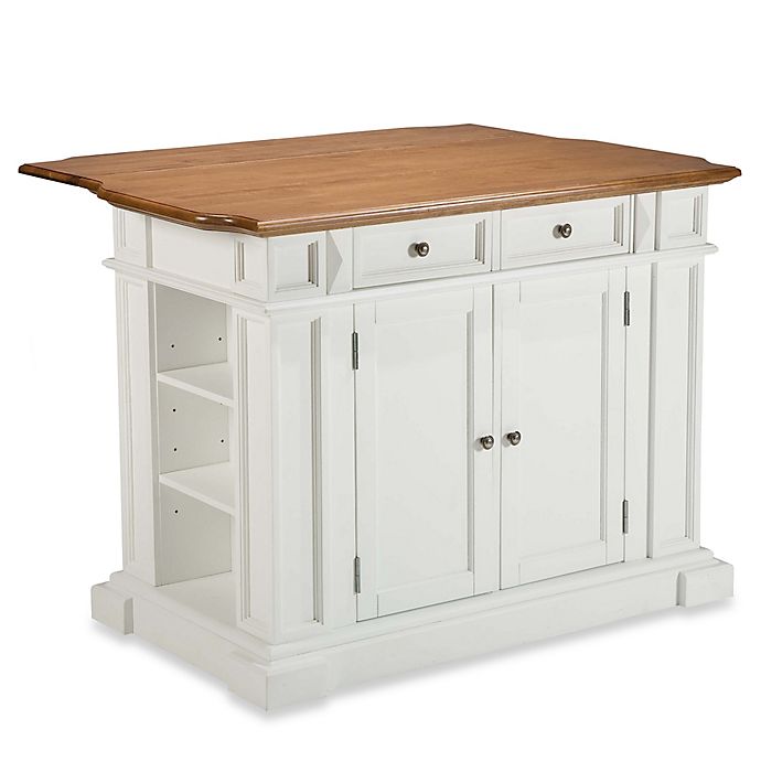 Home Styles Kitchen Island with Distressed Oak Top
