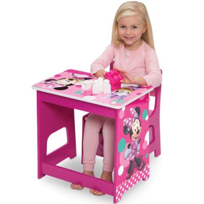 disney minnie mouse deluxe kids art table