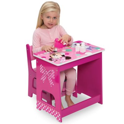 disney minnie junior table & chair set