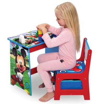 delta mickey mouse chair desk