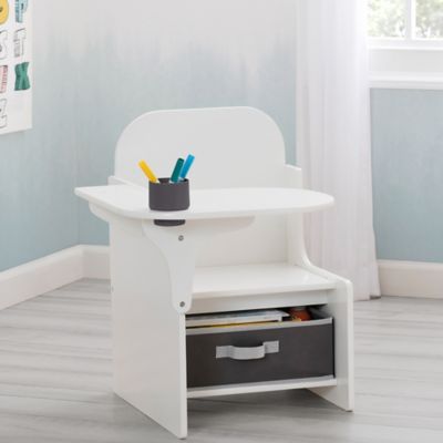 children chair desk with storage bin