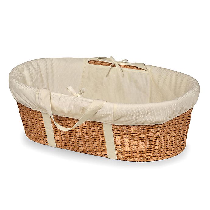 Badger Basket® Wicker-Look Baby Moses Basket
