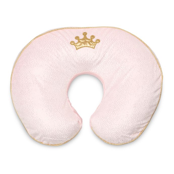 Boppy® Luxe Nursing Pillow and Positioner in Luxe Pink Princess Bed