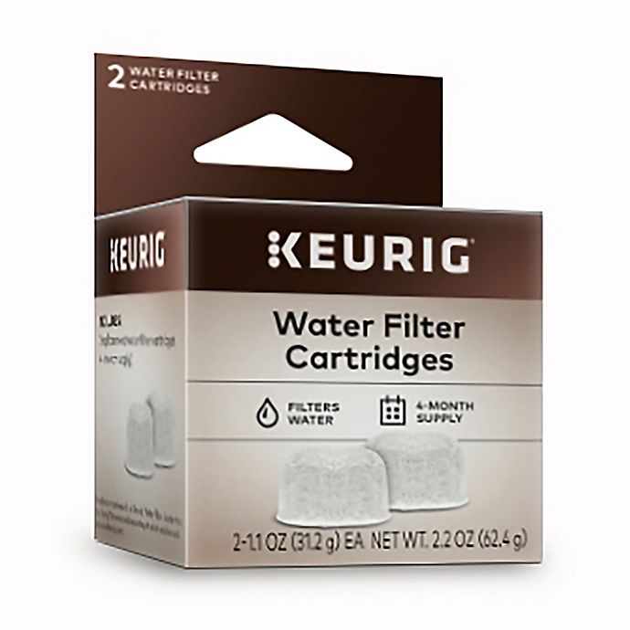 Water Filter Holder for Keurig 1.0 plus TWO Replacement Cartridges 