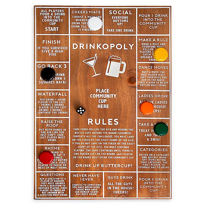 Drinkopoly Board Game 