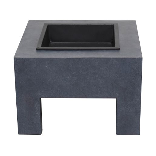 Square Modern Wood Burning Fire Pit Bed Bath Beyond