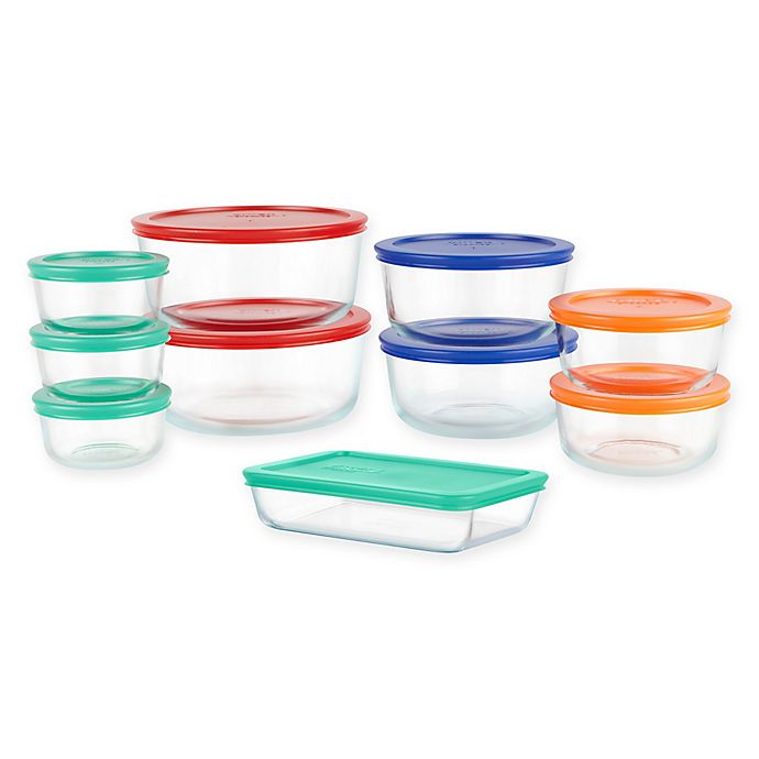 Pyrex 10 Piece Simply Store Food Storage Set Clear 