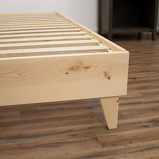 Eluxury Supply Pinewood Platform Bed, Eluxury Wood Bed Frame