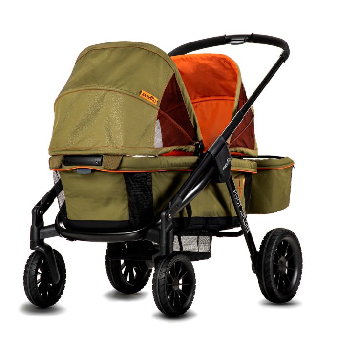 Evenflo® Pivot Xplore™ AllTerrain Double Stroller Wagon buybuy BABY
