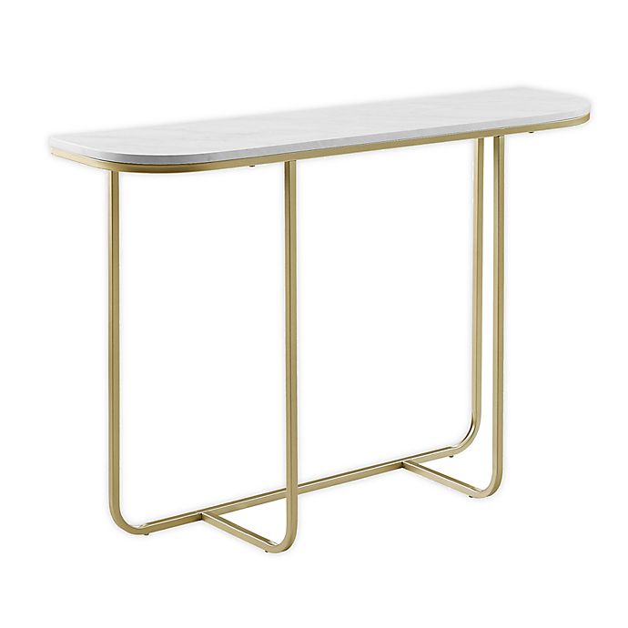 Forest Gate™ Modern Curved Console Table
