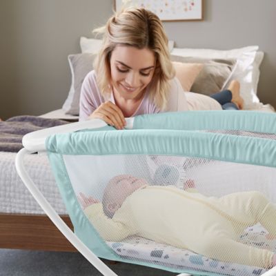 bassinet that connects to bed