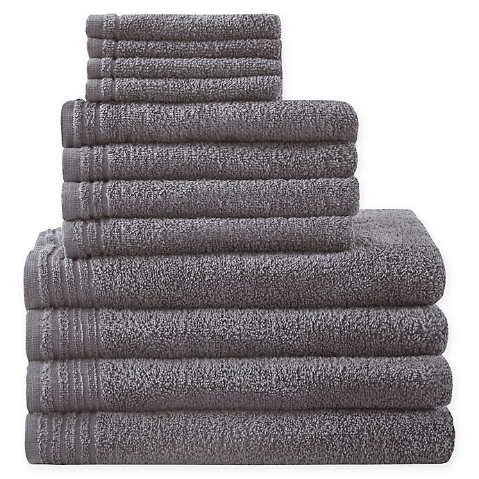 510 Design Big Bundle 100% Cotton Quick Dry 12-Piece Bath Towel Set