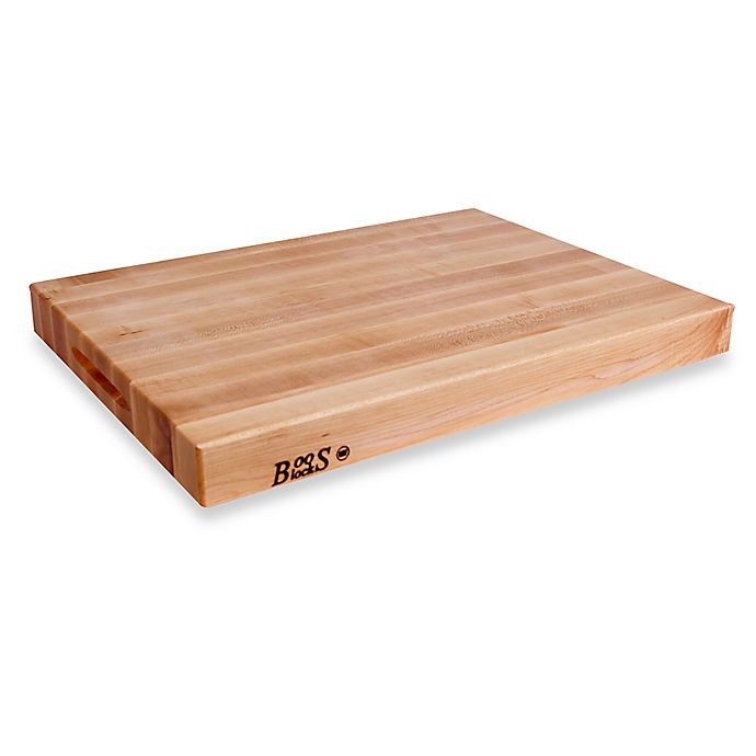 John Boos 24-Inch x 18-Inch Reversible Edge Maple Cutting Board