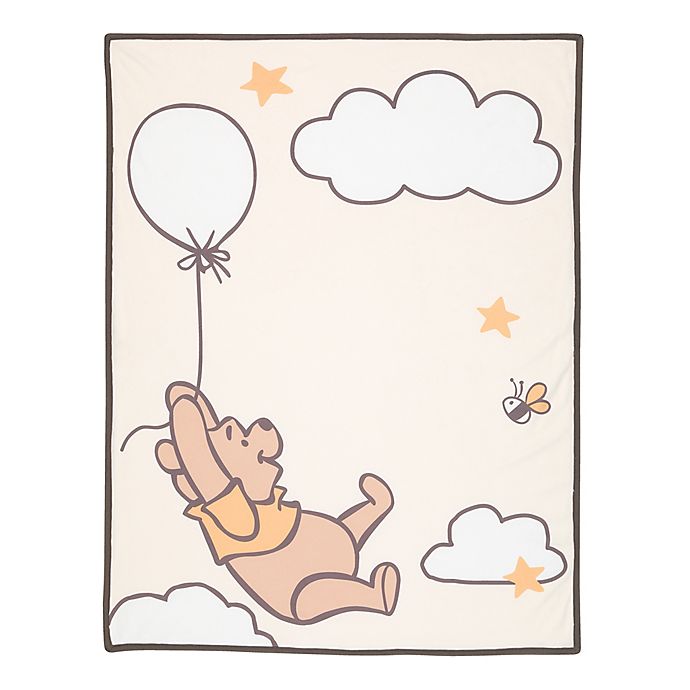 Disney® Winnie the Pooh Photo Op Baby Blanket in Beige