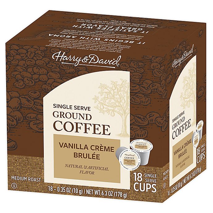 Harry & David® Vanilla Creme Brulee Coffee Pods for Single Serve Coffee Makers 72-Count