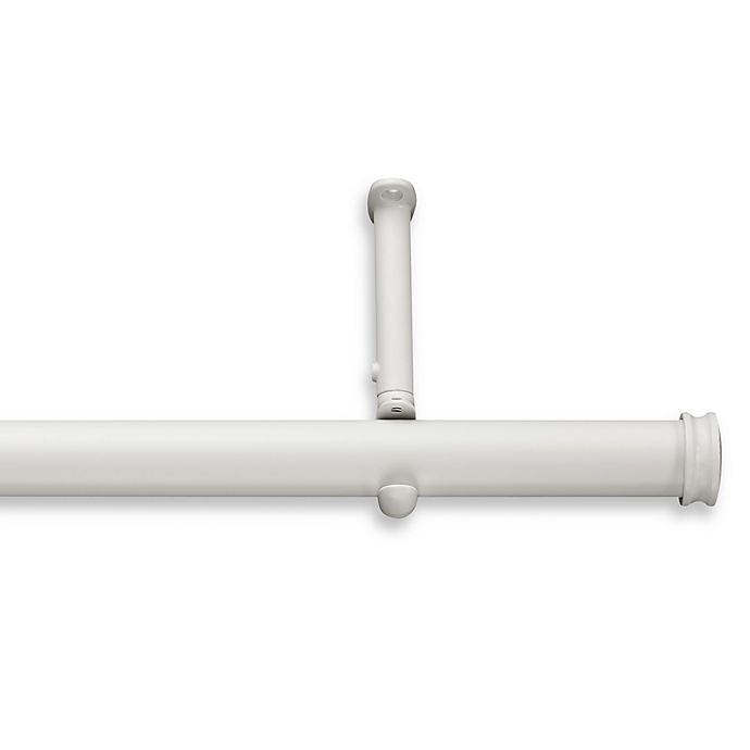 Cambria® Premier Complete 28 to 48-Inch Adjustable Curtain Rod in White