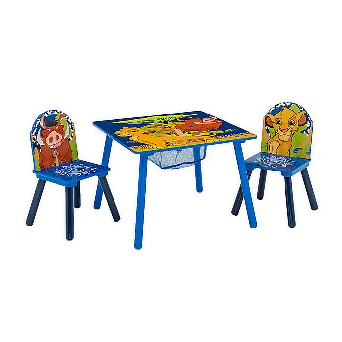 Disney The Lion King Table And Chair Set With Storage Delta Children, Lion King Toddler Bed Sheets