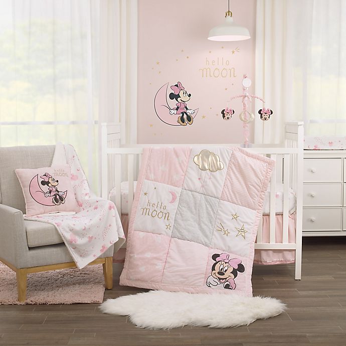 Disney® Twinkle Twinkle Minnie Mouse Crib Bedding Collection